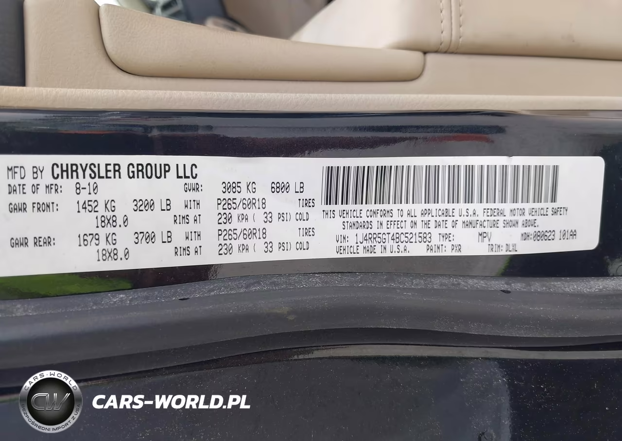 2011 Jeep Grand Cherokee Limited VIN:1J4RR5GT4BC521583 - 9