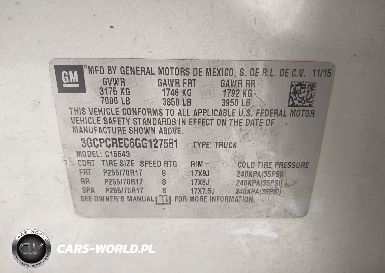 2016 Chevrolet Silverado 1500 Lt VIN:3GCPCREC6GG127581 - 9