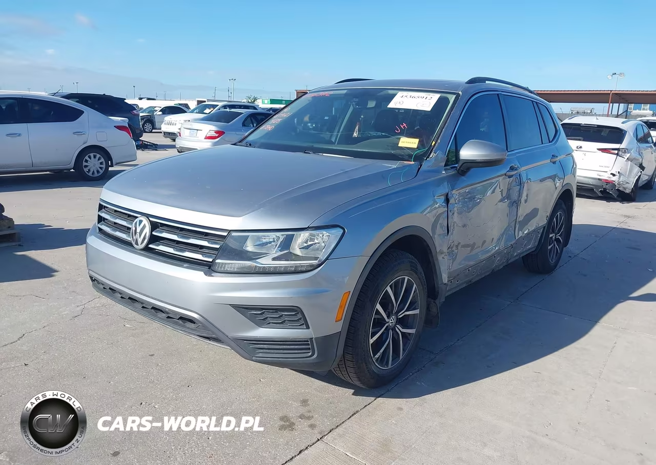 2020 Volkswagen Tiguan 2.0T Se-2.0T Se R-Line Black-2.0T Sel VIN:3VV3B7AX8LM017840 - 2