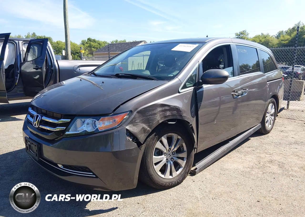 2016 Honda Odyssey Ex-L VIN:5FNRL5H64GB062761 - 2
