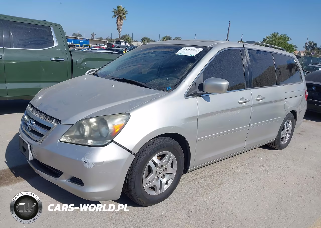 2005 Honda Odyssey Ex-L VIN:5FNRL38735B059327 - 2