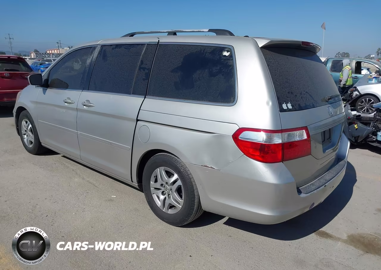2005 Honda Odyssey Ex-L VIN:5FNRL38735B059327 - 3