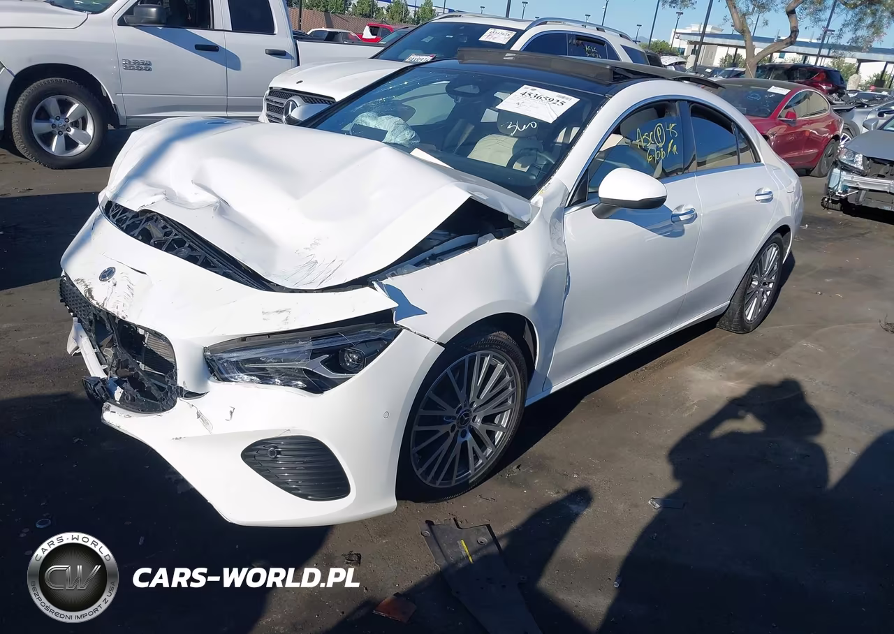 2025 Mercedes-Benz Cla 250 Coupe VIN:W1K5J4GB0SN496334 - 2