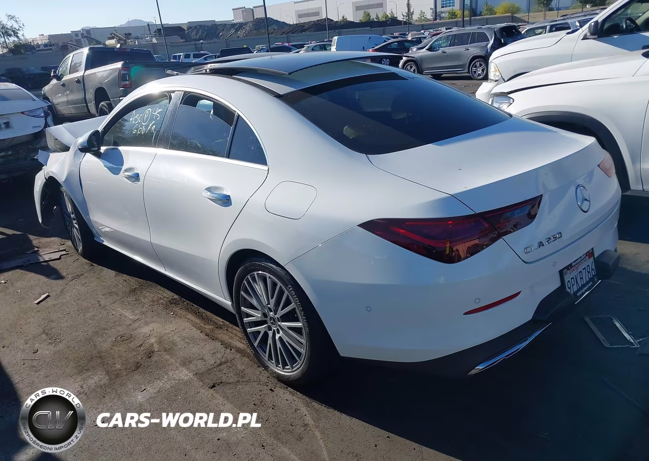 2025 Mercedes-Benz Cla 250 Coupe VIN:W1K5J4GB0SN496334 - 3