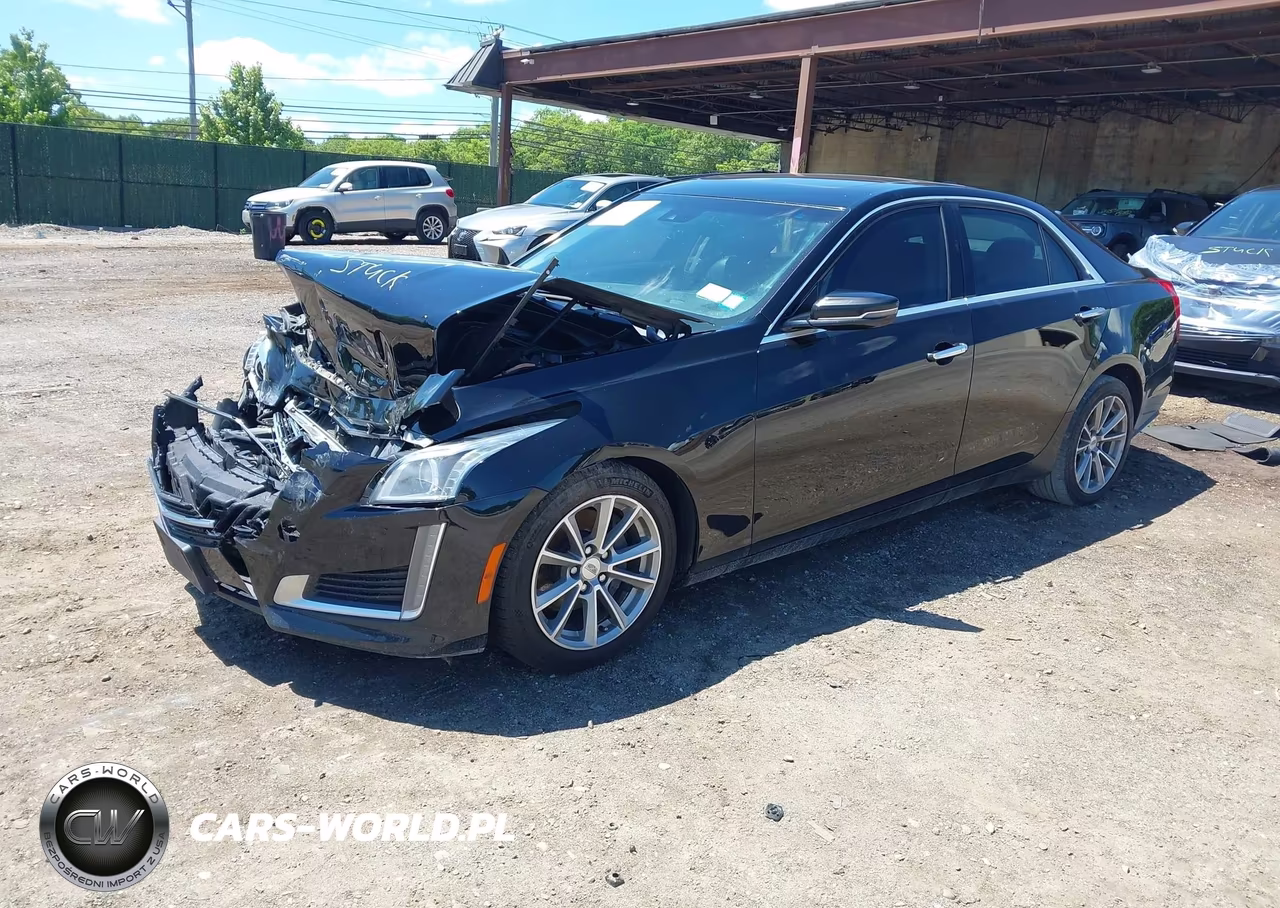 2017 Cadillac Cts Luxury VIN:1G6AX5SX6H0110329 - 2