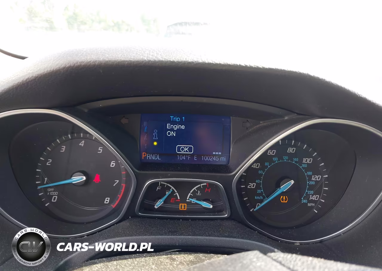 2014 Ford Focus Se VIN:1FADP3F29EL124450 - 7