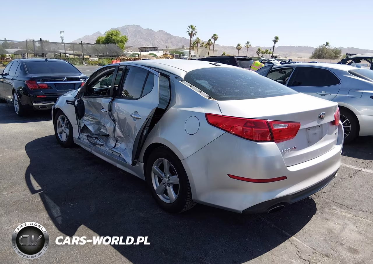 2014 Kia Optima Lx VIN:5XXGM4A79EG288645 - 3