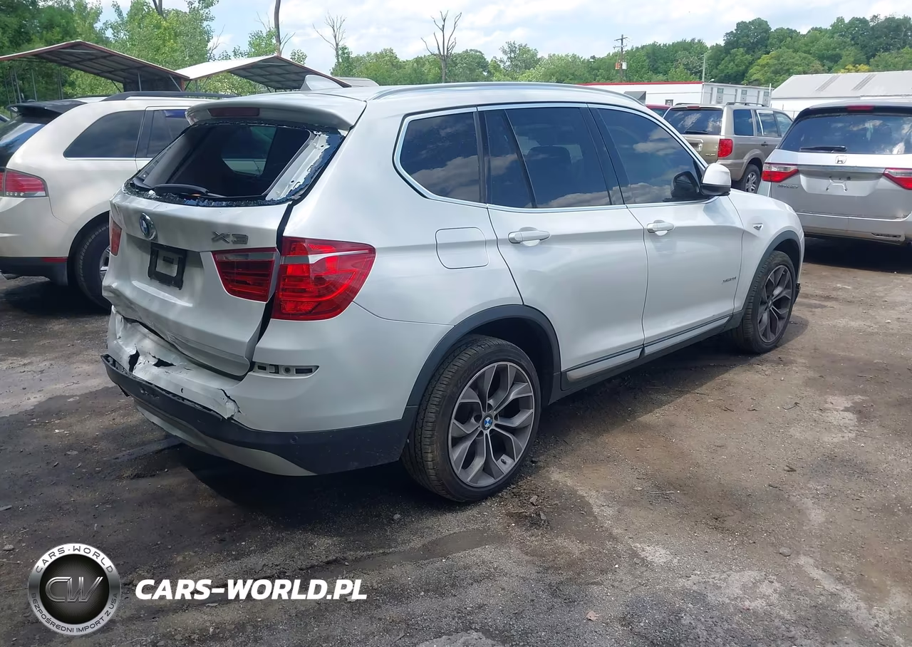2017 BMW X3 xDrive28I VIN:5UXWX9C51H0T08578 - 4