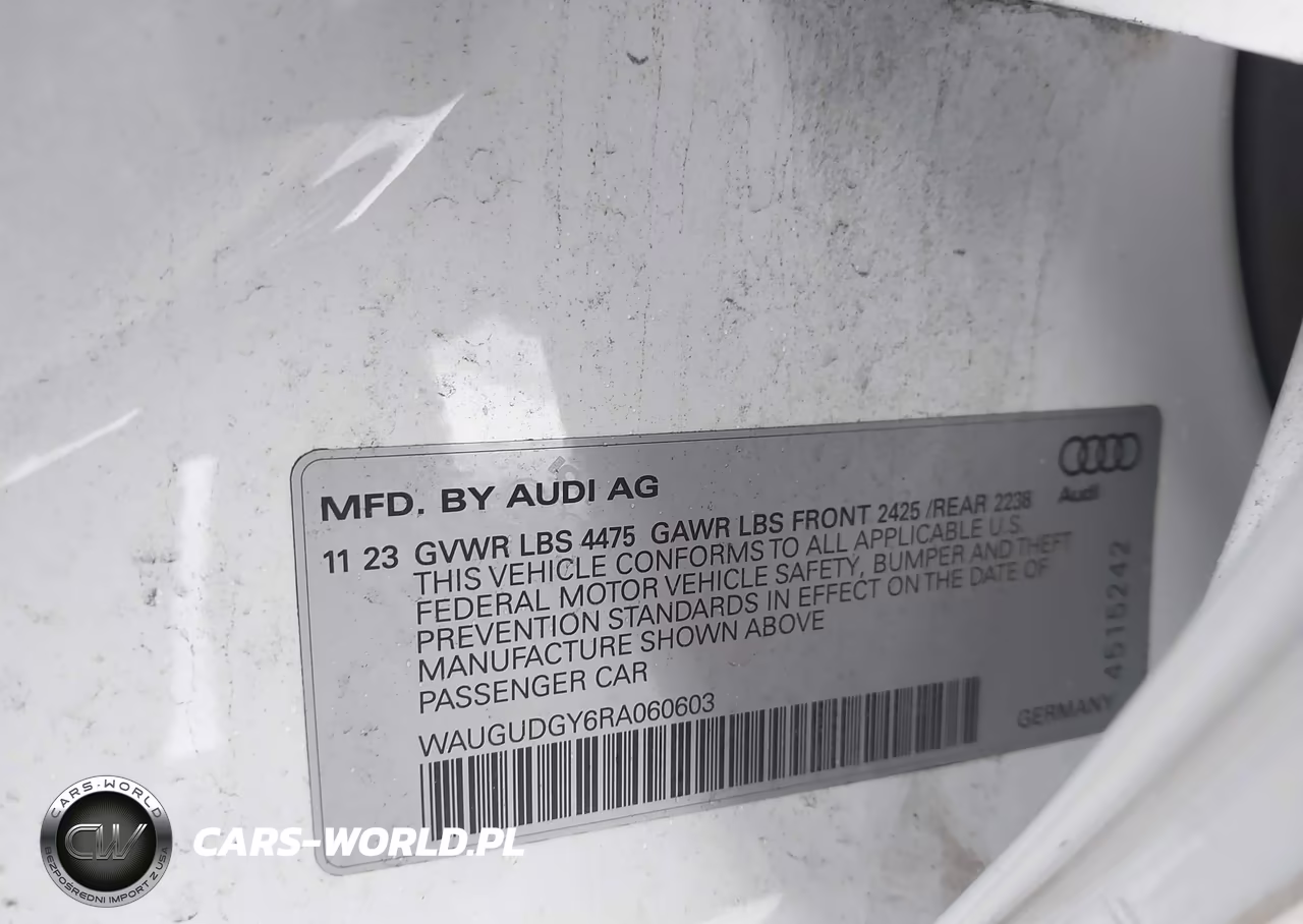 2024 Audi A3 Premium 40 Tfsi Quattro S Tronic VIN:WAUGUDGY6RA060603 - 9