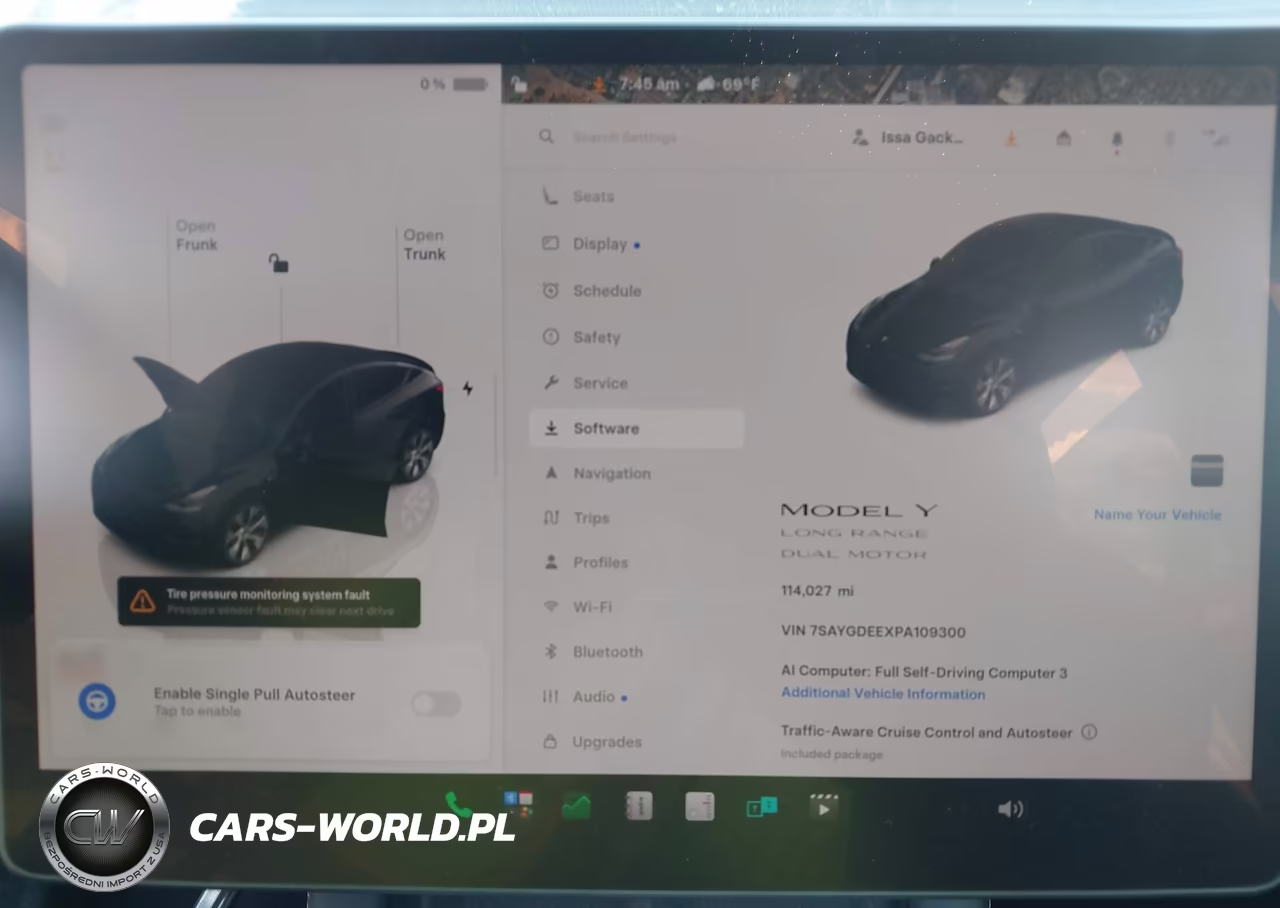 2023 Tesla Model Y Awd-Long Range Dual Motor All-Wheel Drive VIN:7SAYGDEEXPA109300 - 7