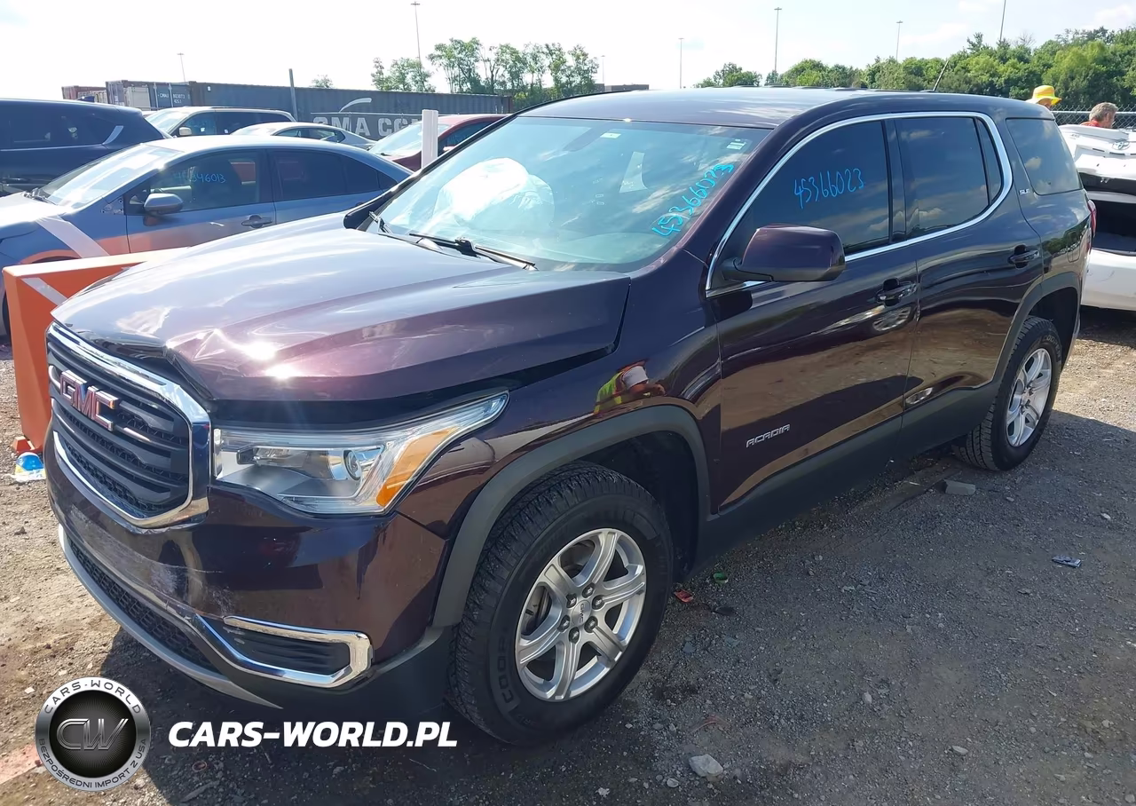 2018 GMC Acadia Sle-1 VIN:1GKKNKLA4JZ140838 - 2