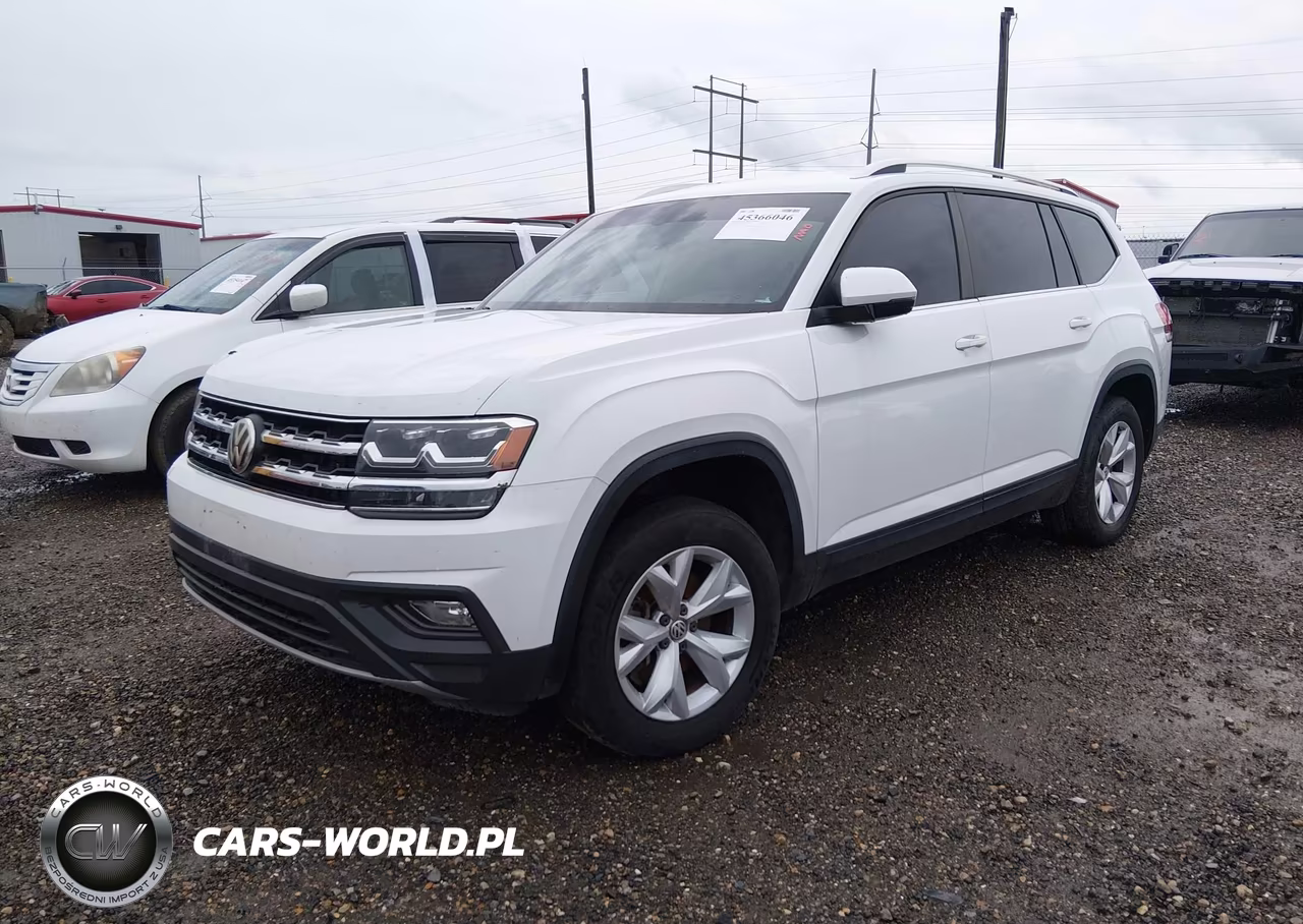 2019 Volkswagen Atlas 3.6L V6 Se VIN:1V2LR2CA6KC533635 - 2