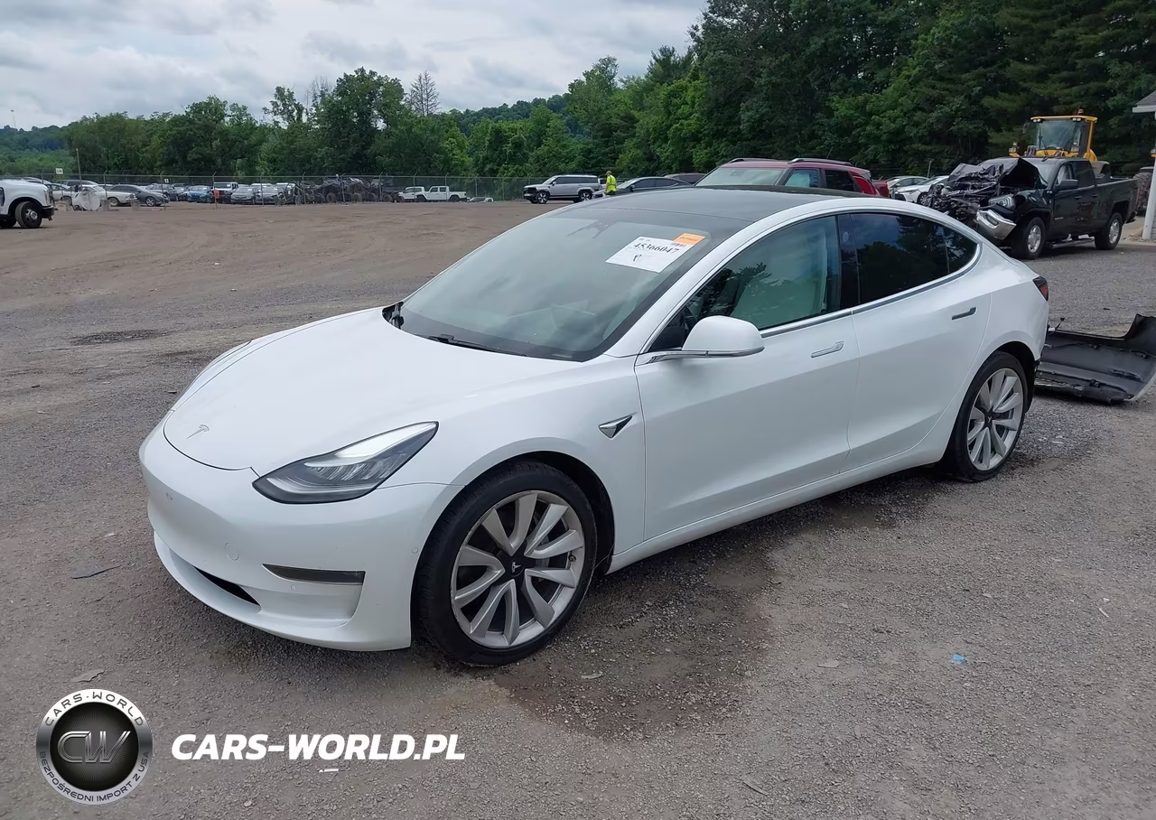 2020 Tesla Model 3 Long Range Dual Motor All-Wheel Drive VIN:5YJ3E1EB3LF703757 - 2