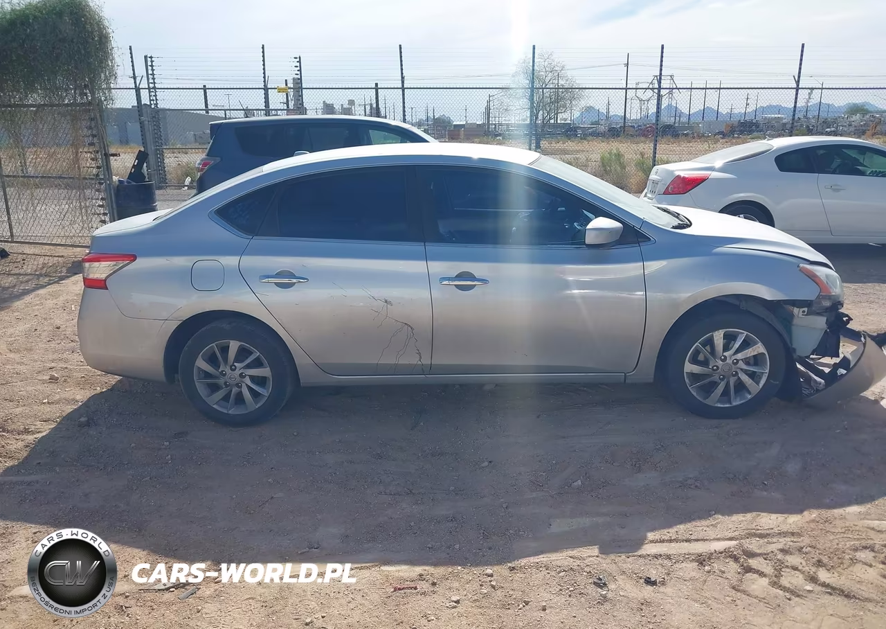 2014 Nissan Sentra Sv VIN:3N1AB7AP9EY237654 - 13