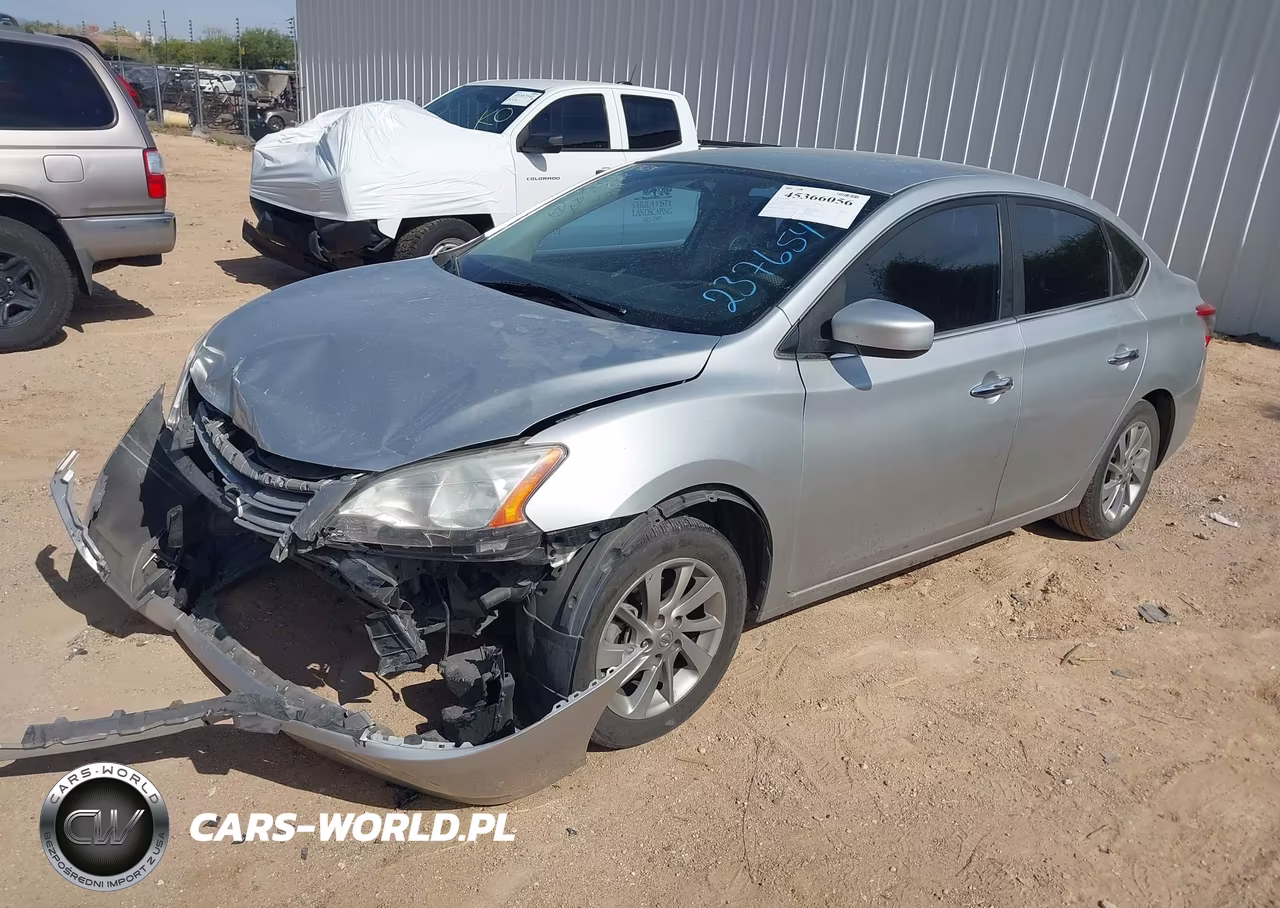 2014 Nissan Sentra Sv VIN:3N1AB7AP9EY237654 - 2
