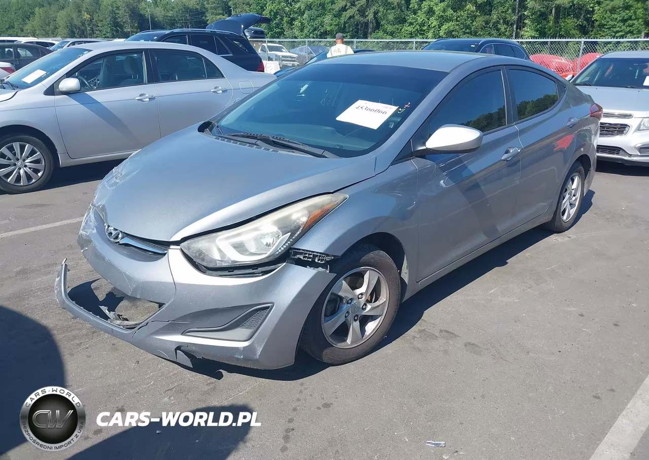 2014 Hyundai Elantra Se VIN:KMHDH4AE4EU067515 - 2