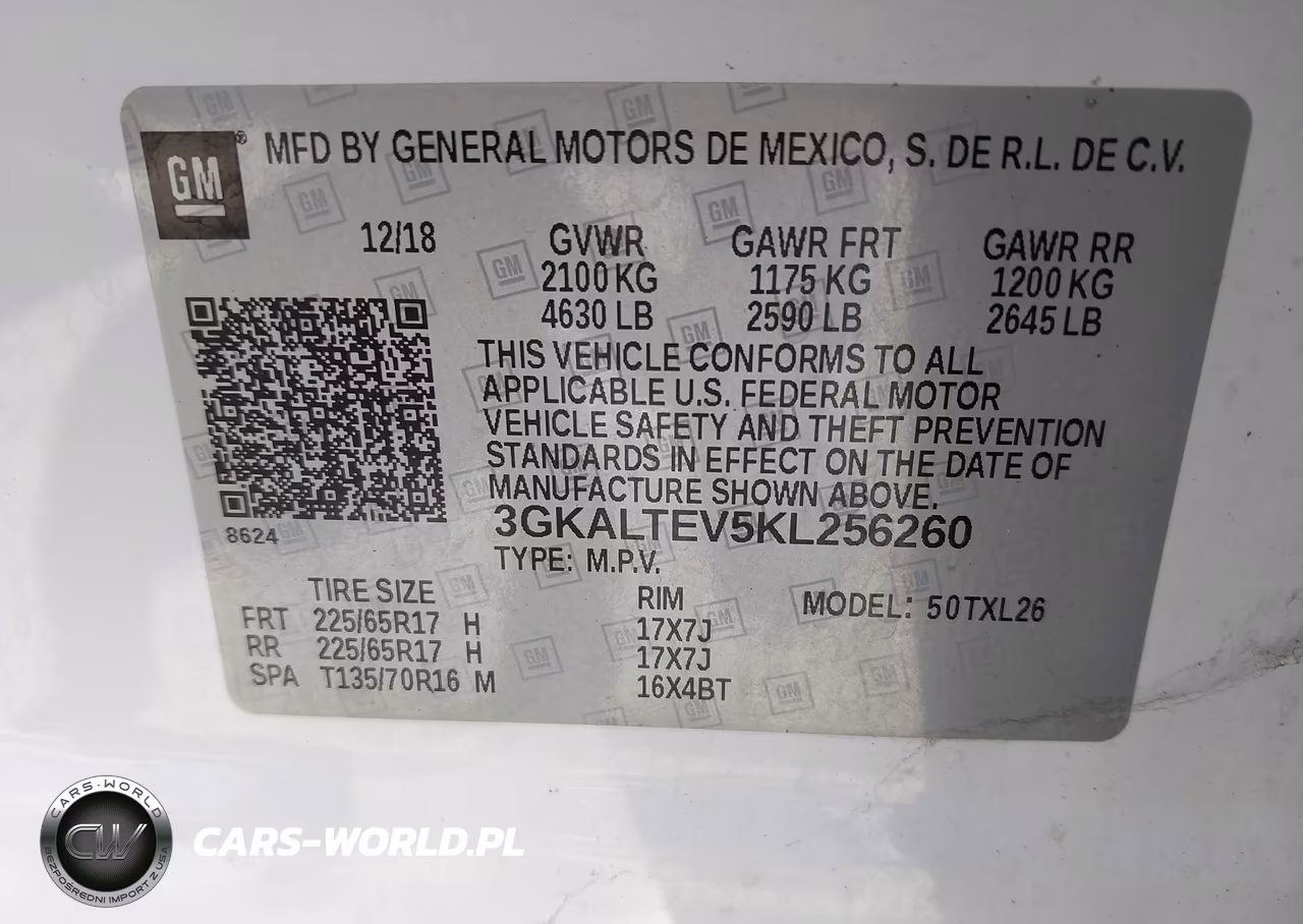 2019 GMC Terrain Sle VIN:3GKALTEV5KL256260 - 9