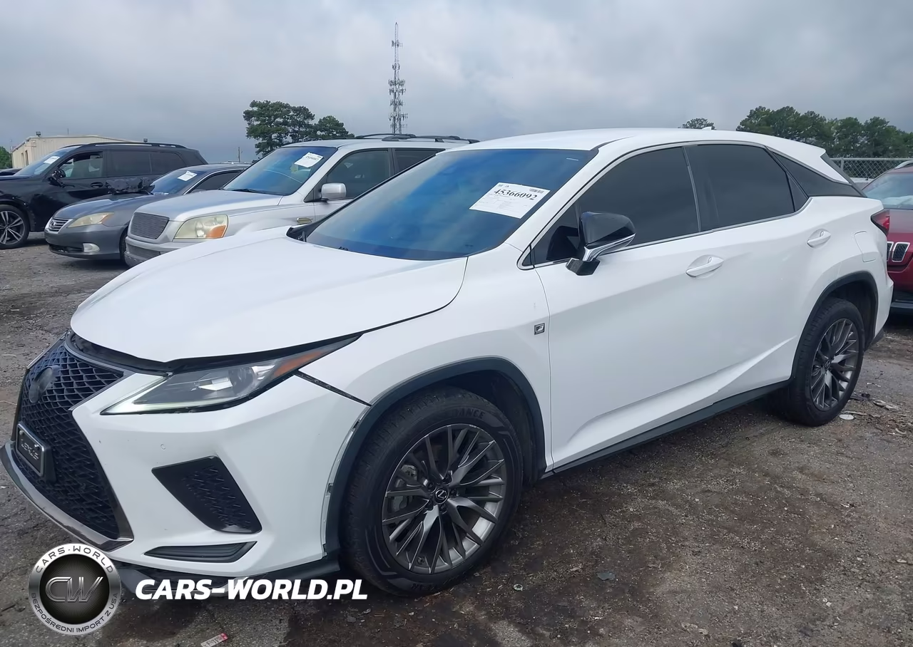 2020 Lexus Rx 350 F Sport VIN:2T2SZMDA2LC251729 - 2