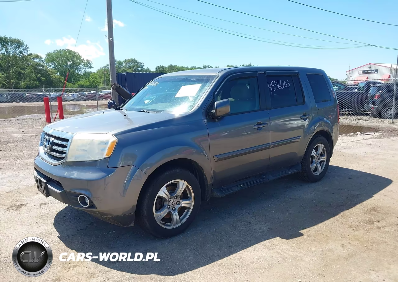 2013 Honda Pilot Ex VIN:5FNYF4H41DB034651 - 2