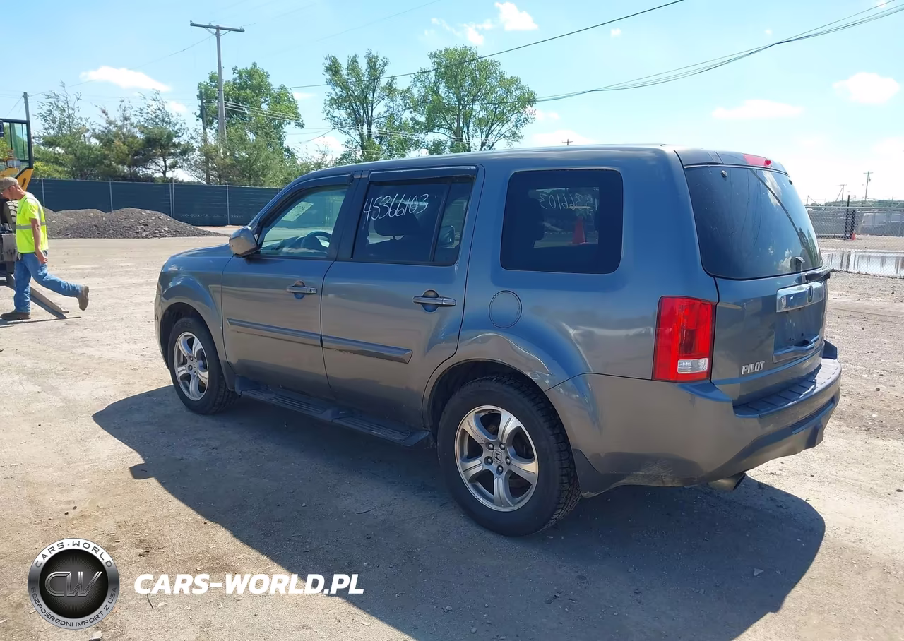 2013 Honda Pilot Ex VIN:5FNYF4H41DB034651 - 3
