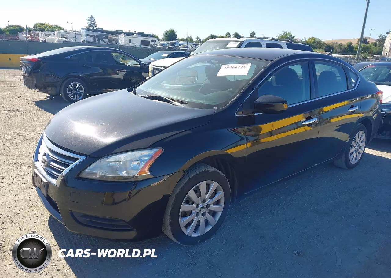 2014 Nissan Sentra Fe+ S-Fe+ Sv-S-Sl-Sr-Sv VIN:3N1AB7AP3EY215391 - 2