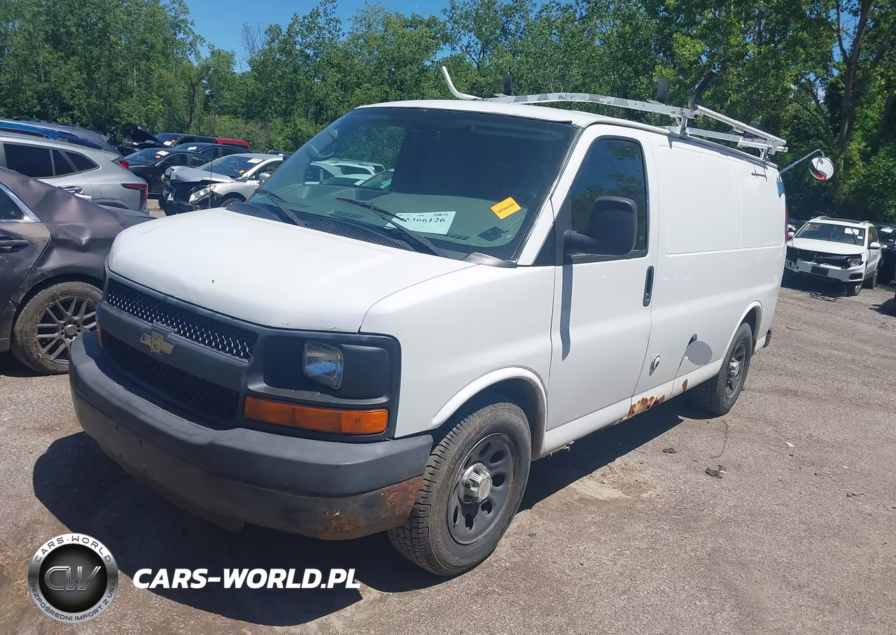 2010 Chevrolet Express 1500 Work Van VIN:1GCUGADX8A1163842 - 2