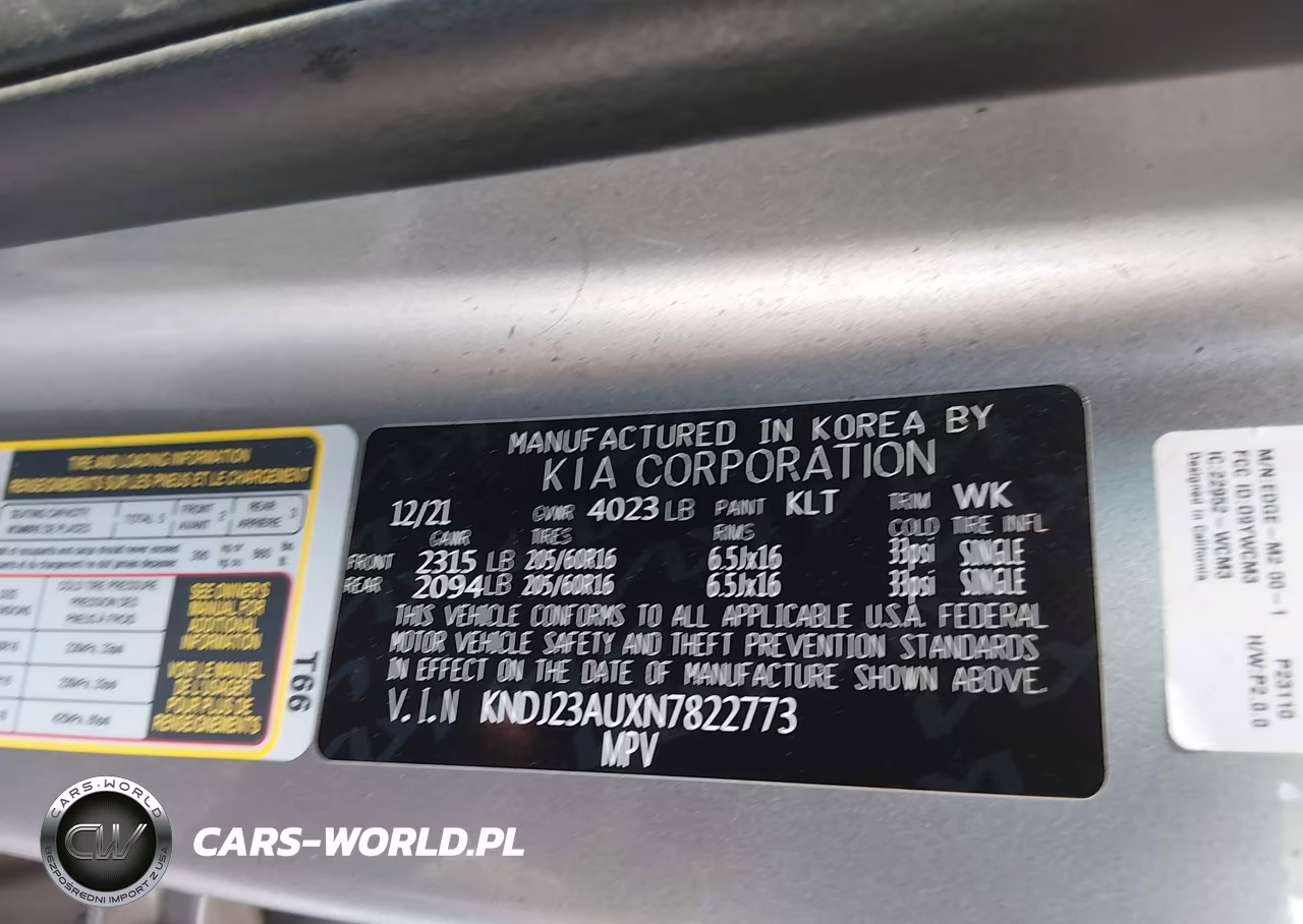 2022 Kia Soul Lx VIN:KNDJ23AUXN7822773 - 9
