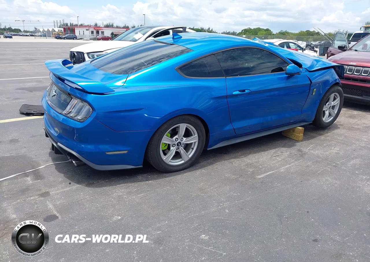 2021 Ford Mustang Ecoboost Fastback VIN:1FA6P8TH6M5117182 - 4