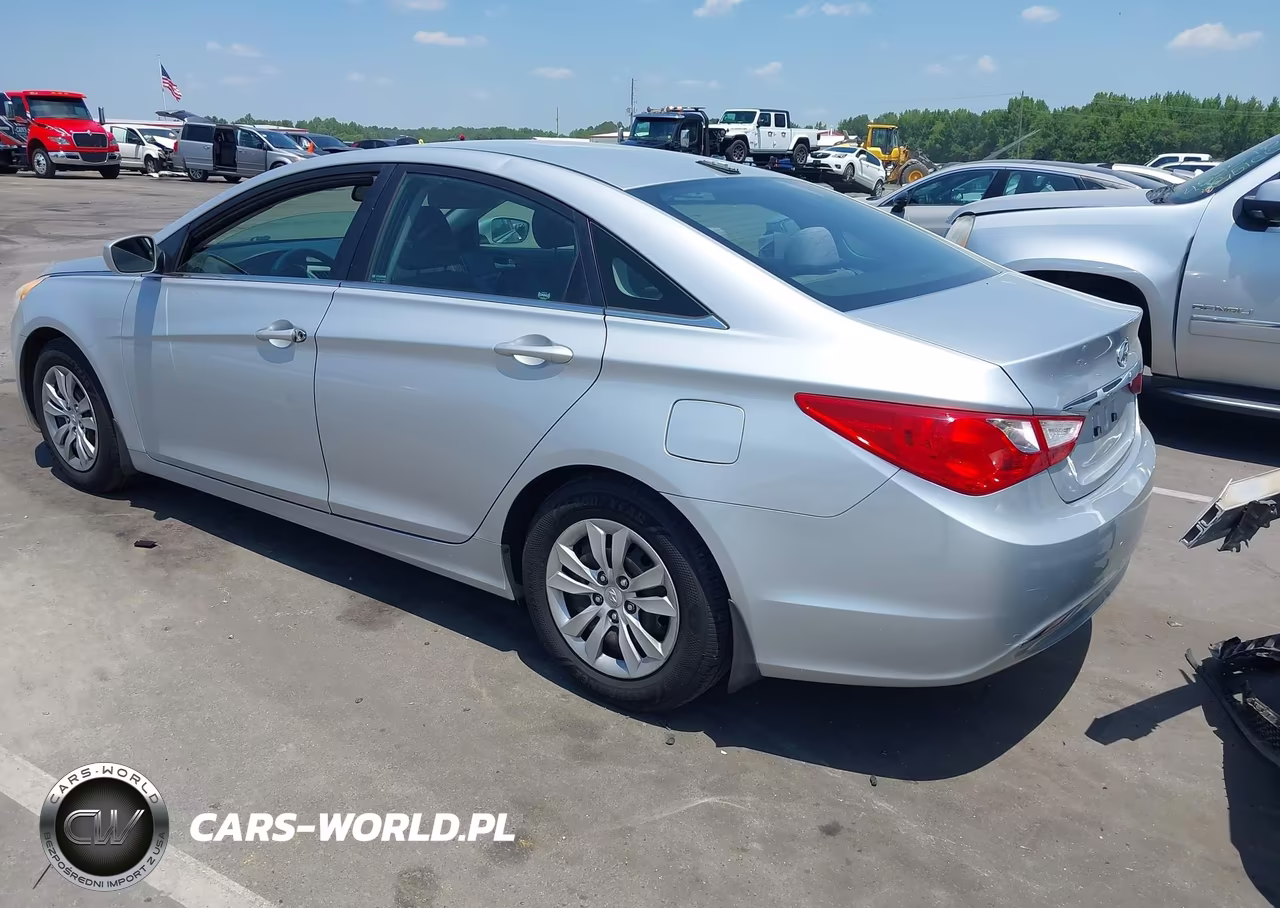 2012 Hyundai Sonata Gls VIN:5NPEB4AC3CH407477 - 3