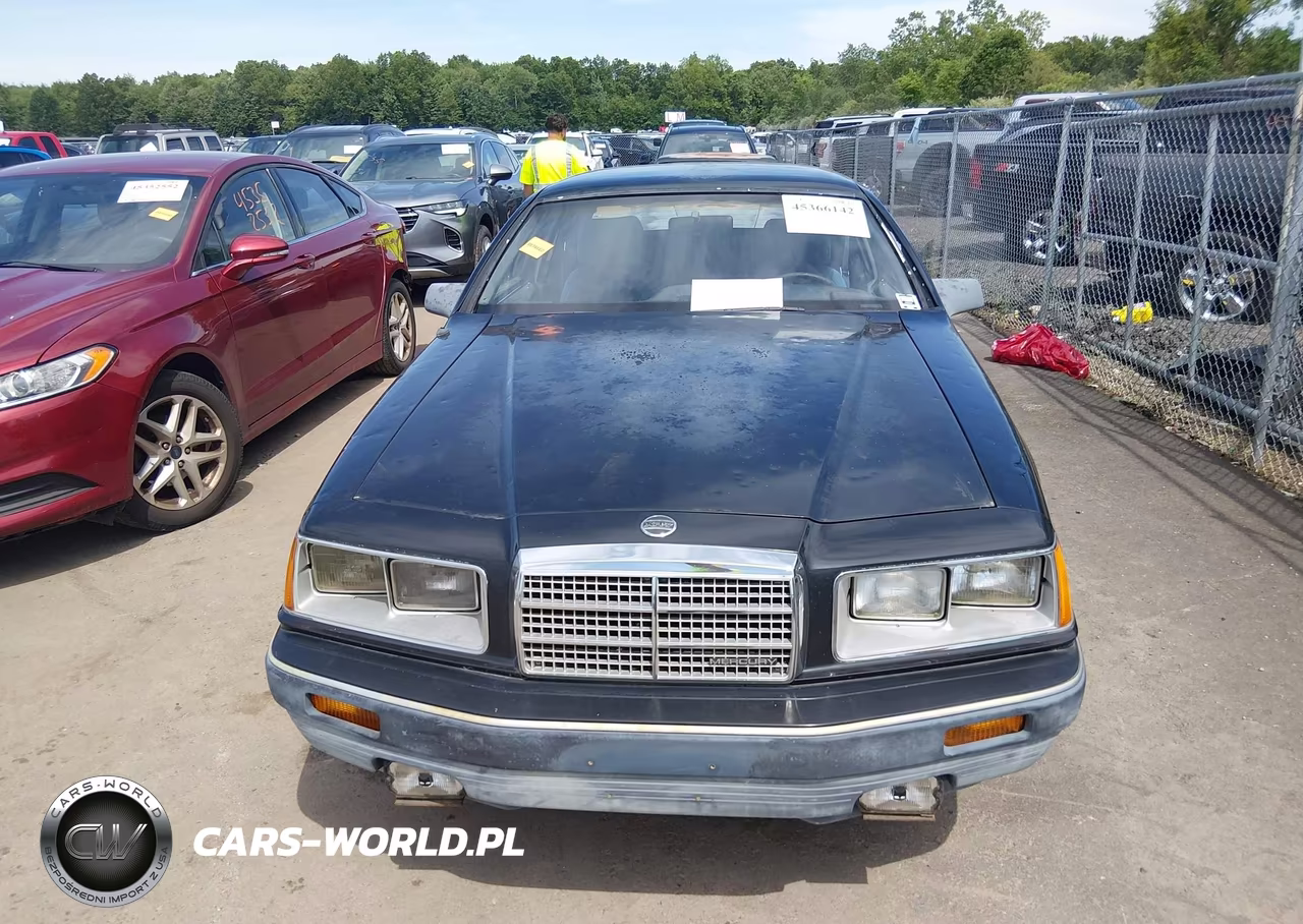 1986 Mercury Cougar VIN:1MEBP92W6GH689403 - 12