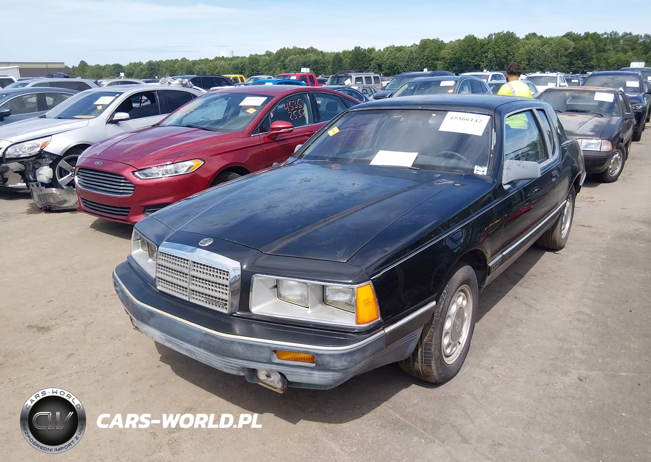 1986 Mercury Cougar VIN:1MEBP92W6GH689403 - 2