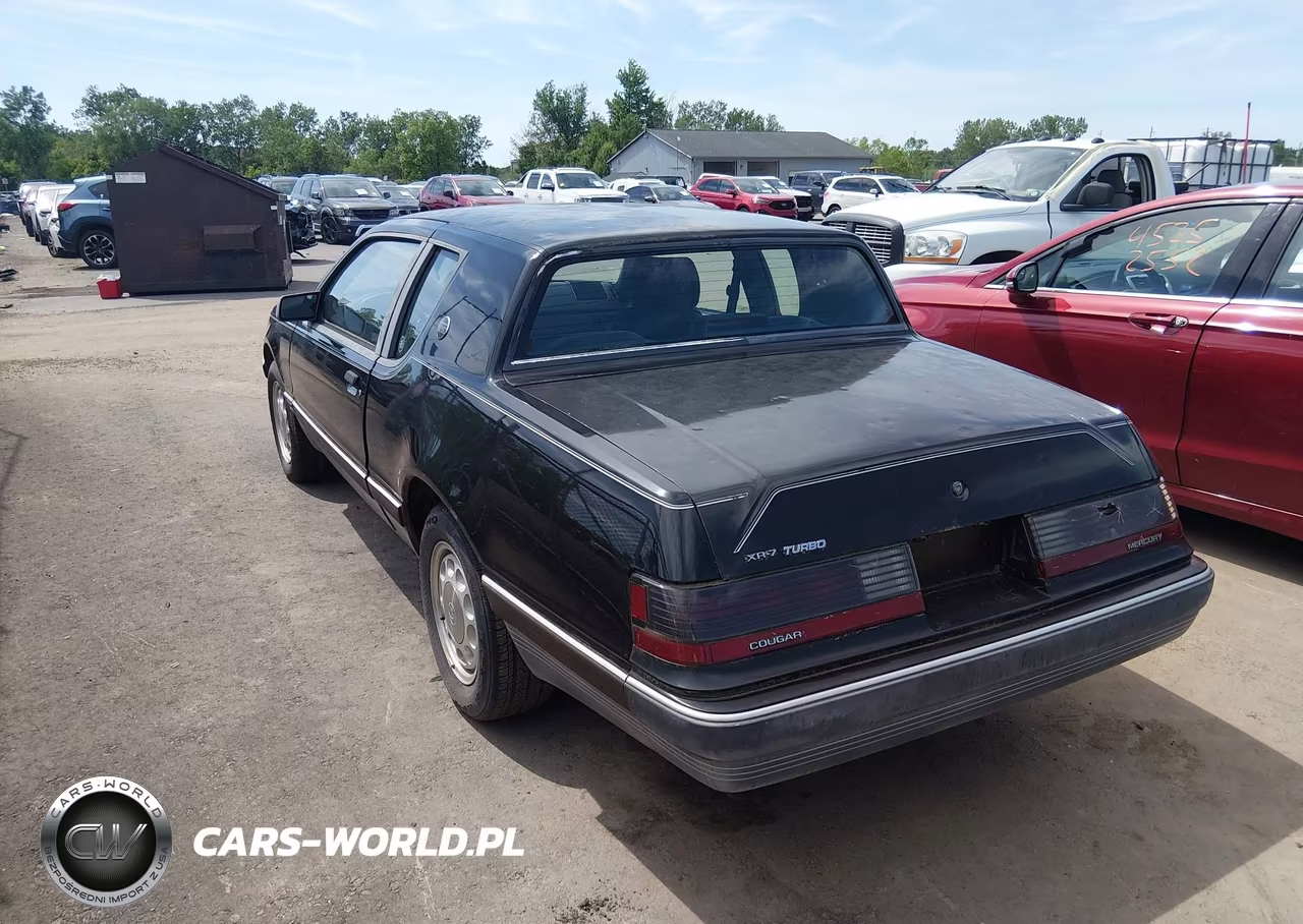1986 Mercury Cougar VIN:1MEBP92W6GH689403 - 3