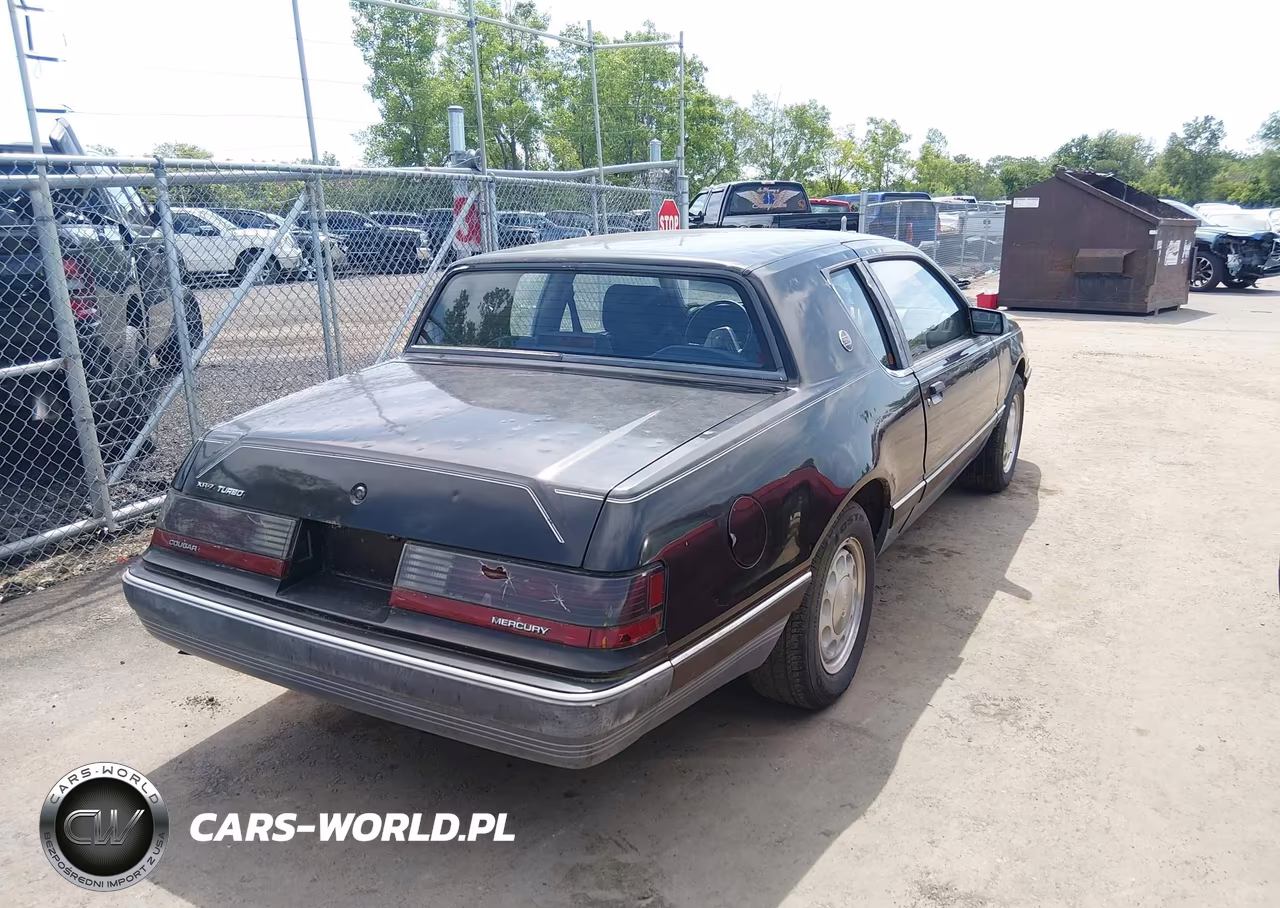 1986 Mercury Cougar VIN:1MEBP92W6GH689403 - 4