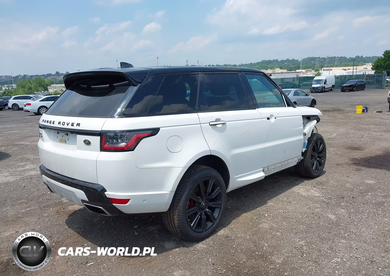 2021 Land Rover Range Rover Sport Hst Mhev VIN:SALWS2RU8MA761924 - 4