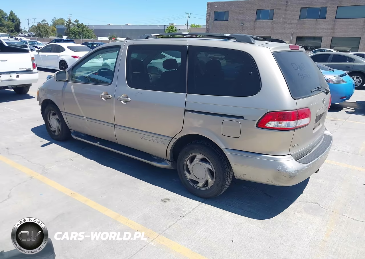 2002 Toyota Sienna Le VIN:4T3ZF13C52U438416 - 3
