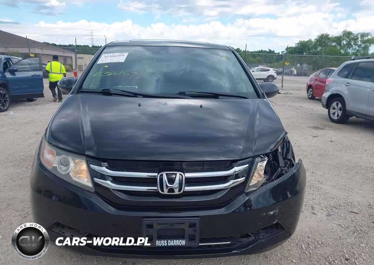 2014 Honda Odyssey Ex-L VIN:5FNRL5H69EB013648 - 12