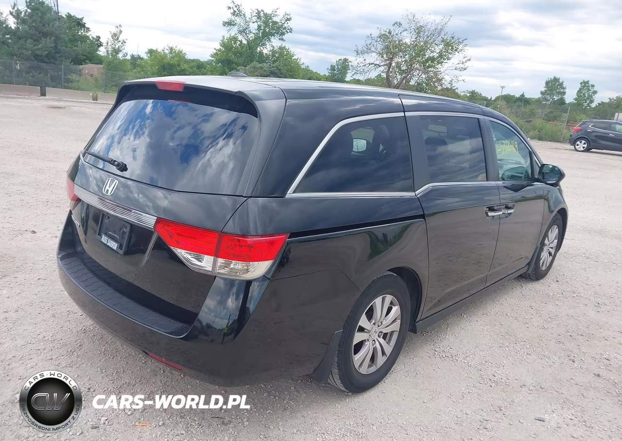 2014 Honda Odyssey Ex-L VIN:5FNRL5H69EB013648 - 4
