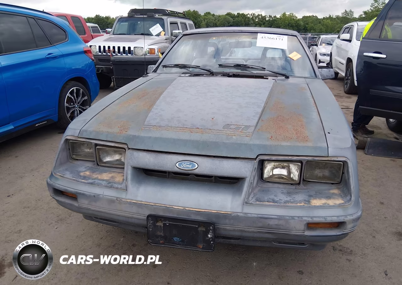 1985 Ford Mustang Lx-Gt VIN:1FABP28MXFF189128 - 12