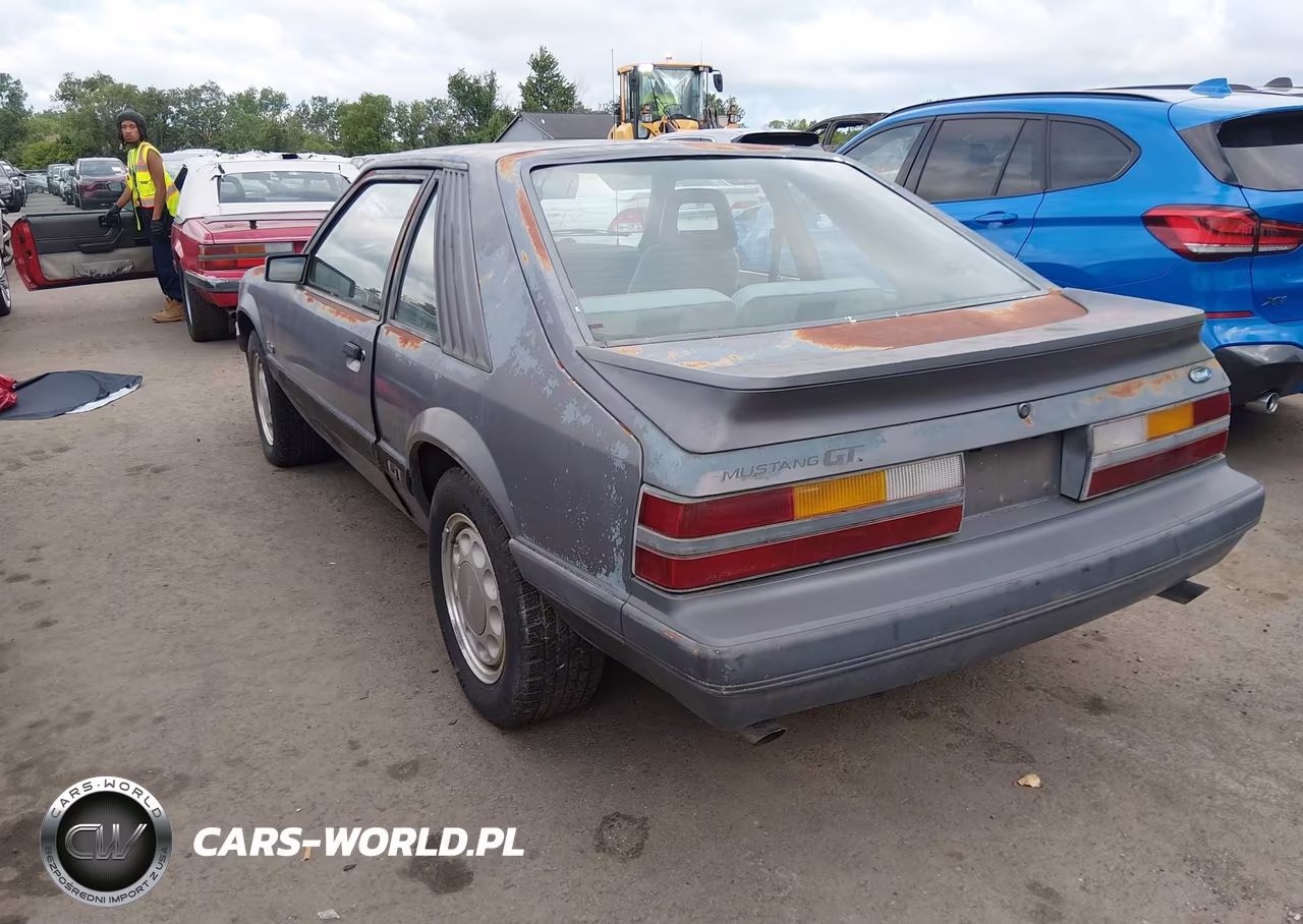1985 Ford Mustang Lx-Gt VIN:1FABP28MXFF189128 - 3