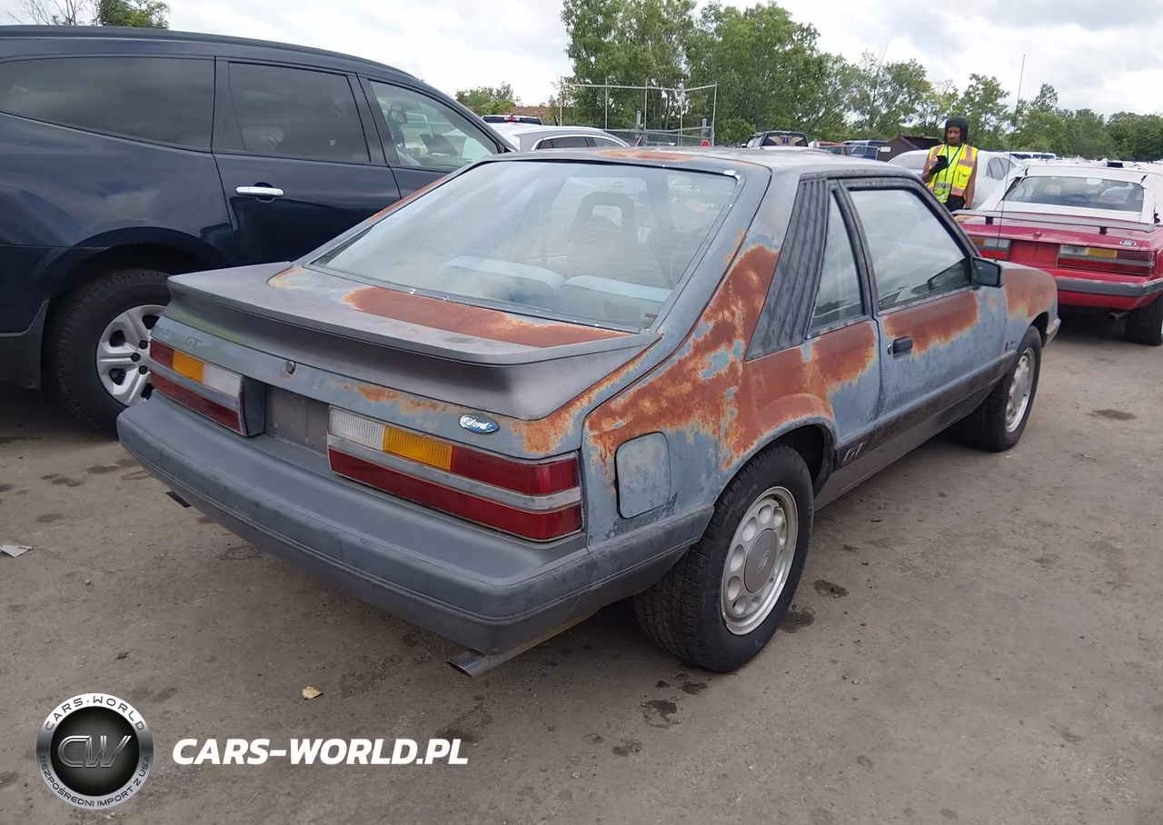 1985 Ford Mustang Lx-Gt VIN:1FABP28MXFF189128 - 4