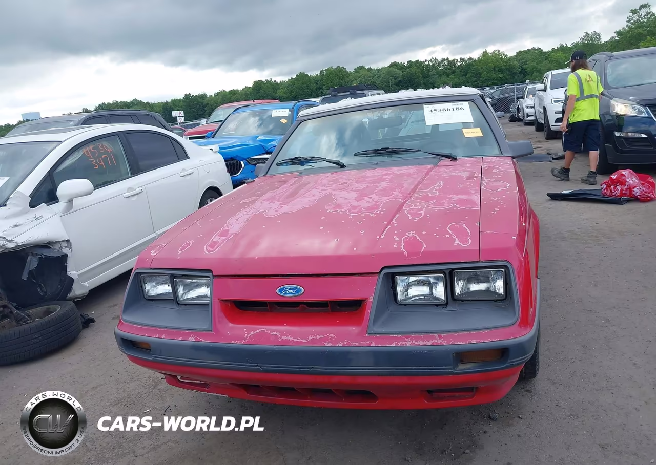 1985 Ford Mustang Lx-Gt VIN:1FABP27M2FF117292 - 12