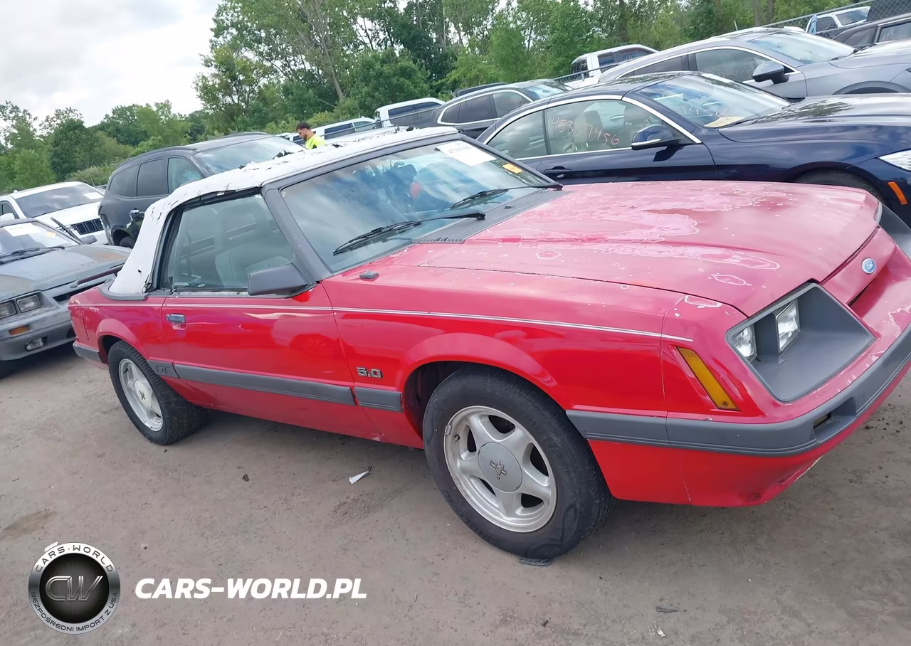 1985 Ford Mustang Lx-Gt VIN:1FABP27M2FF117292 - 13