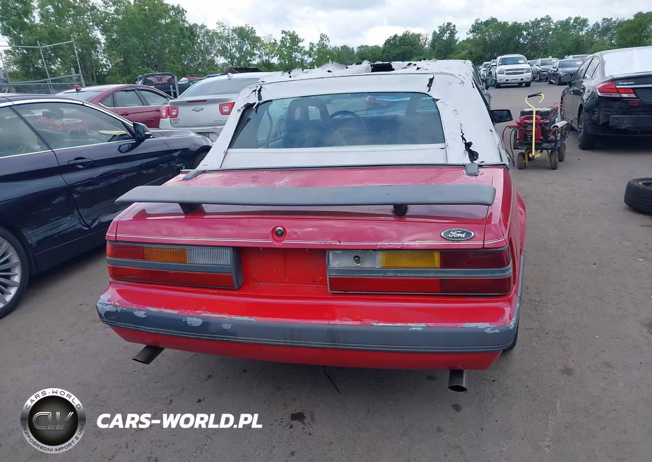 1985 Ford Mustang Lx-Gt VIN:1FABP27M2FF117292 - 16
