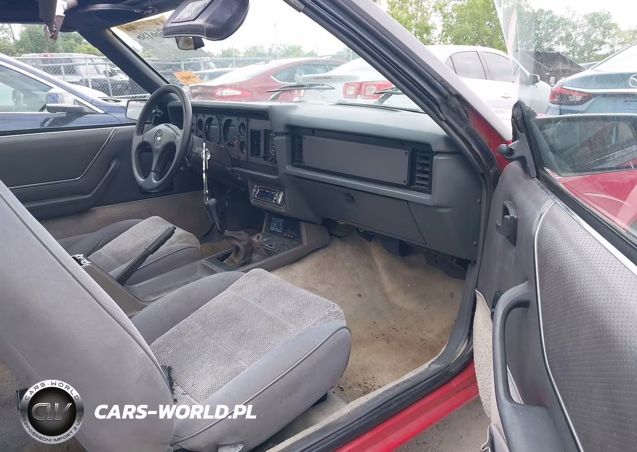 1985 Ford Mustang Lx-Gt VIN:1FABP27M2FF117292 - 5