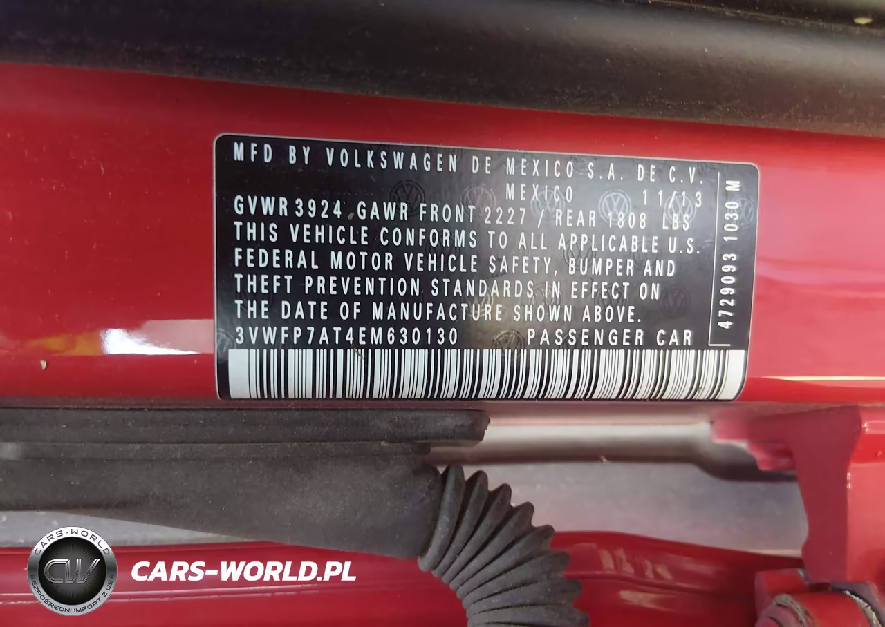 2014 Volkswagen Beetle 2.5L Entry VIN:3VWFP7AT4EM630130 - 9