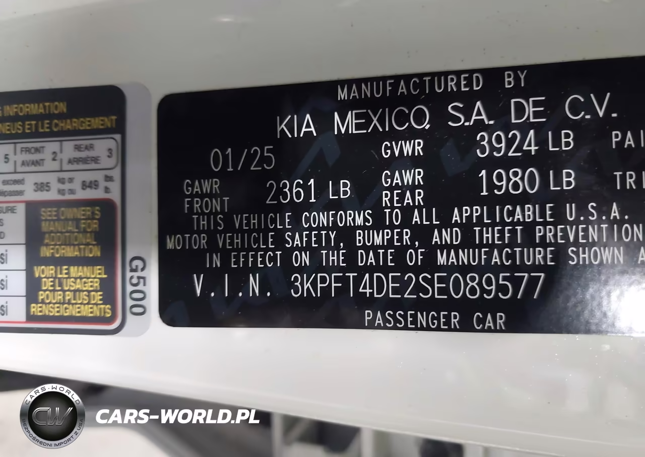 2025 Kia K4 Lxs VIN:3KPFT4DE2SE089577 - 9