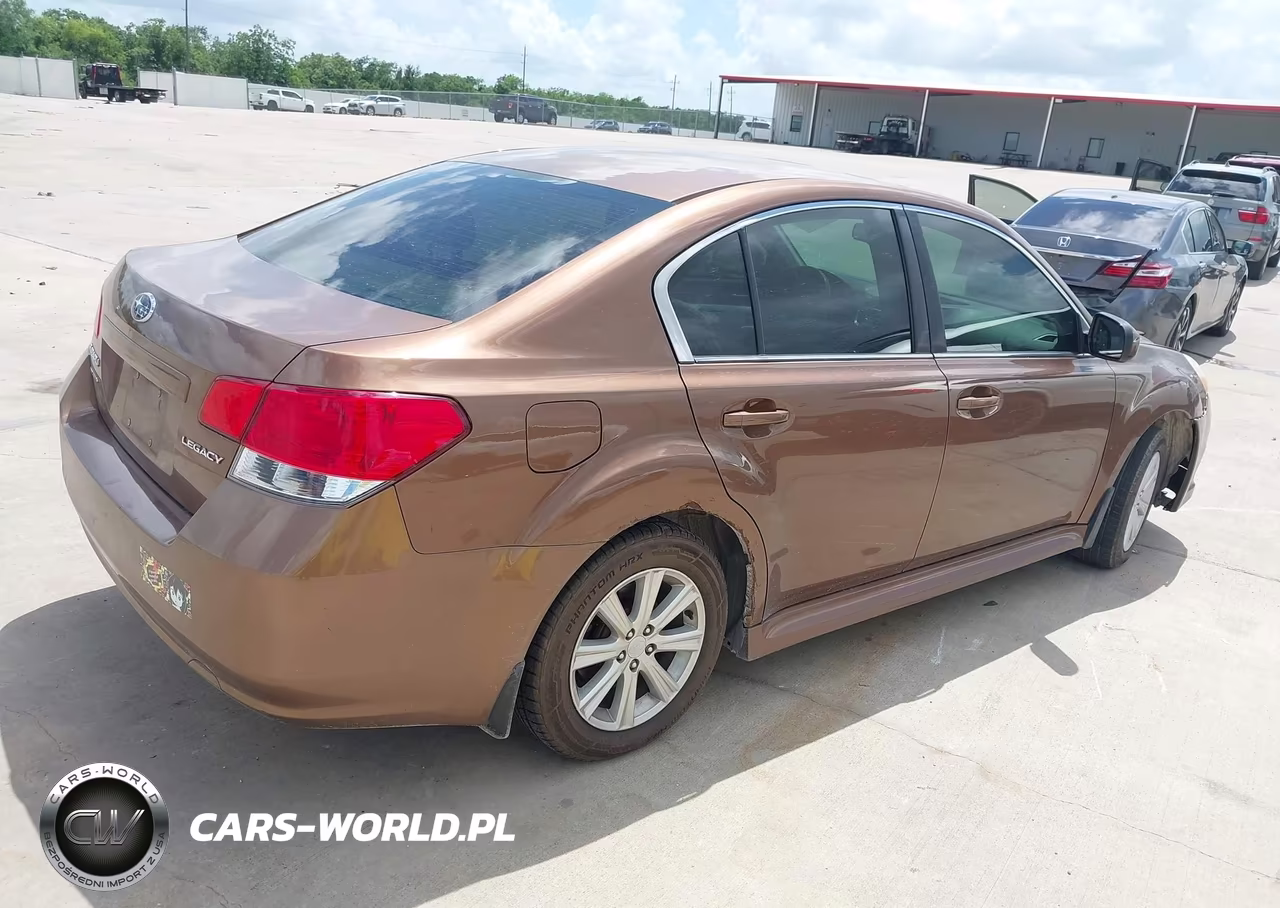 2011 Subaru Legacy 2.5I Premium VIN:4S3BMCG67B3225980 - 4