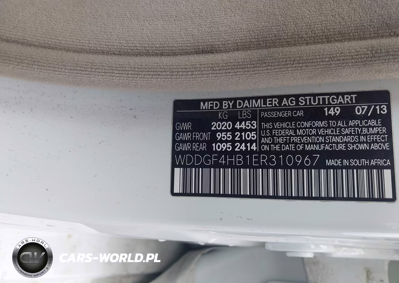 2014 Mercedes-Benz C 250 Sport VIN:WDDGF4HB1ER310967 - 9