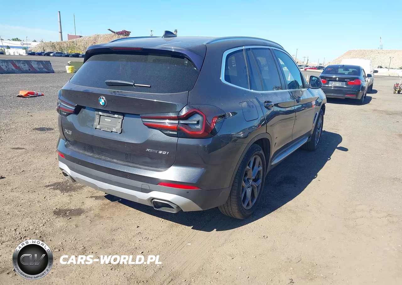 2022 BMW X3 xDrive30I VIN:5UX53DP0XN9L24472 - 4