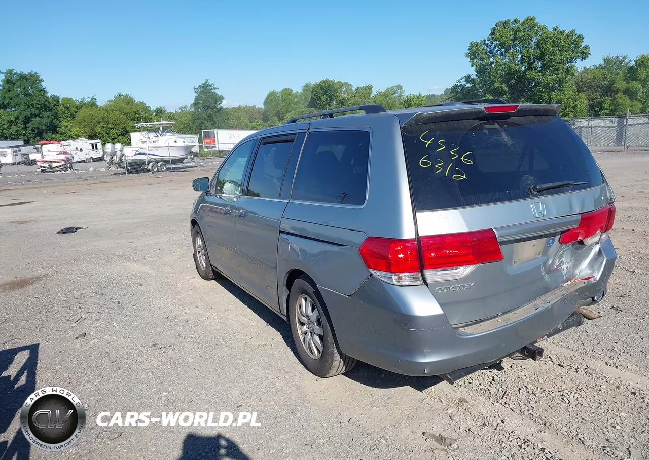 2010 Honda Odyssey Ex-L VIN:5FNRL3H70AB051812 - 3